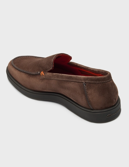 мужские коричневые Туфли Santoni 17824-50_brown - фото-2