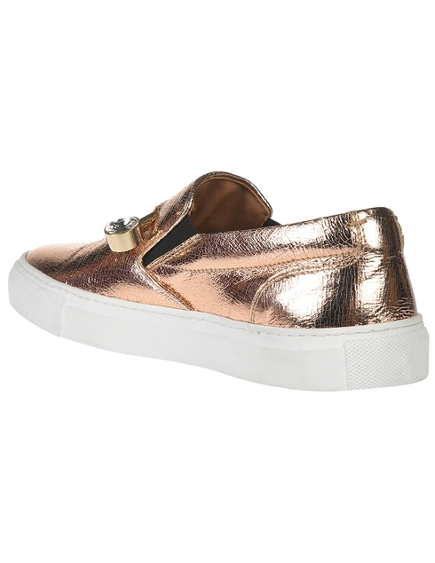 женские золотые Слипоны Coliac 276_gold - фото-2