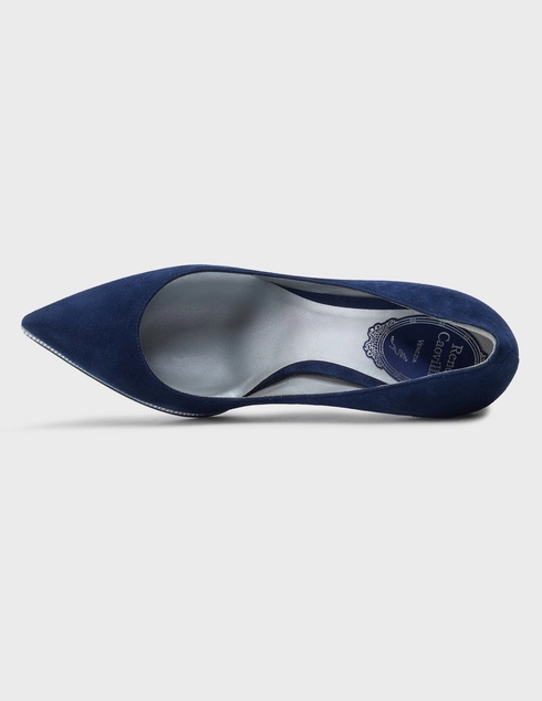 синие женские Туфли Rene Caovilla 882_blue 34776 грн