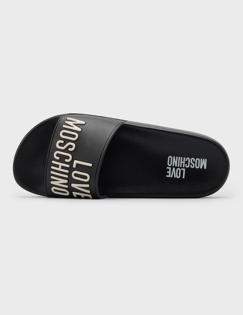 черные женские Шлепанцы Love Moschino JA28052G1OI14000_black 6836 грн