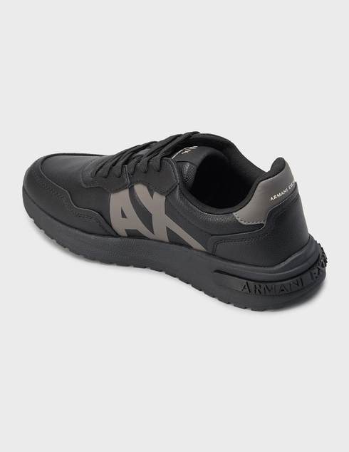 мужские черные Кроссовки Armani Exchange XM001683-AF17360-FC074_black - фото-2