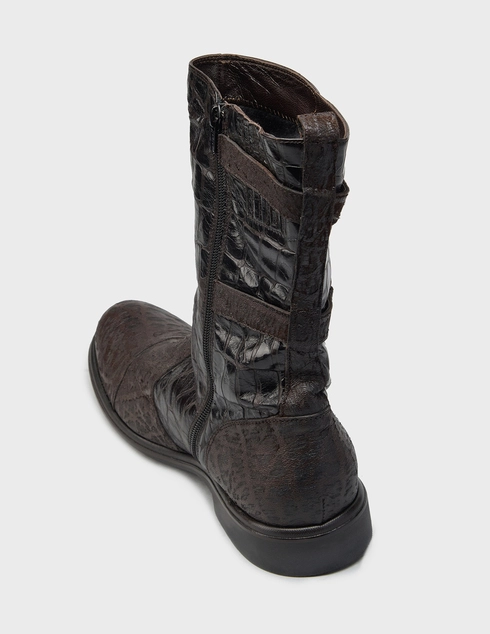 женские коричневые Ботинки Ernesto Dolani 8578_brown - фото-2