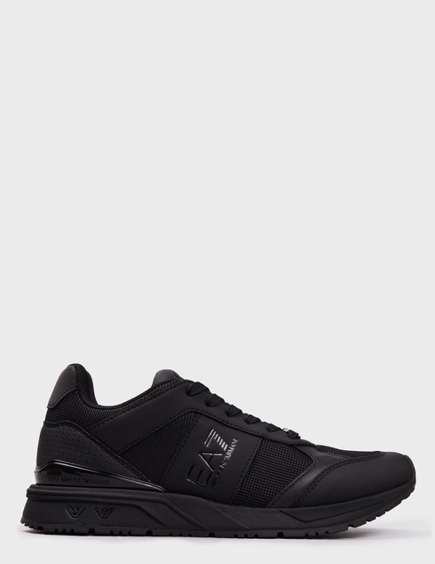 мужские черные текстильные Кроссовки Ea7 Emporio Armani 656-513_black - фото-5