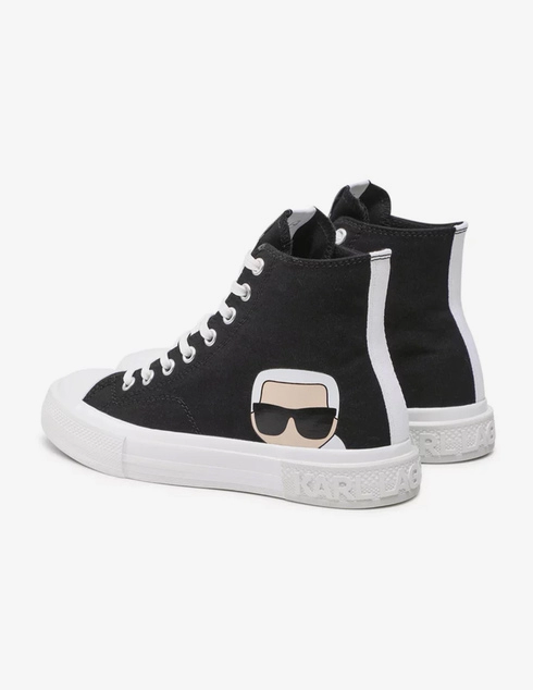 черные женские Кеды Karl Lagerfeld ws110_black 5322 грн