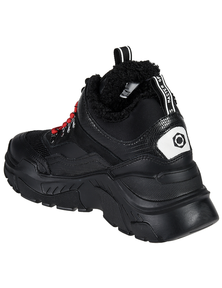 женские черные Кроссовки Moa 1048 M08B-02_black - фото-2
