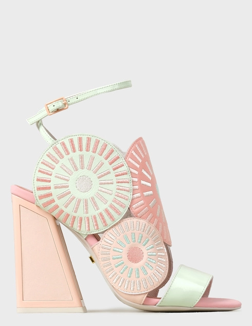 женские многоцветные Босоножки Kat Maconie FRIDA-SEASHELL - фото-2