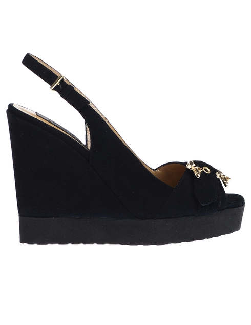 женские черные Босоножки 4US Cesare Paciotti RD1_black - фото-2