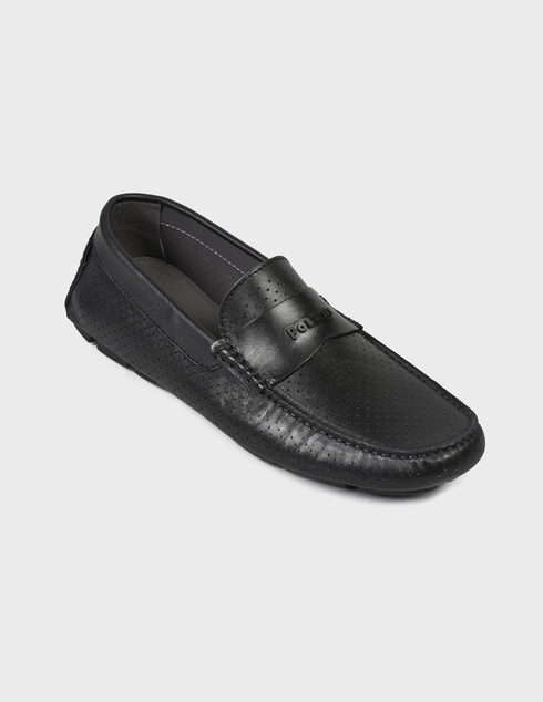 черные Мокасины Pollini POL10221NERO-black