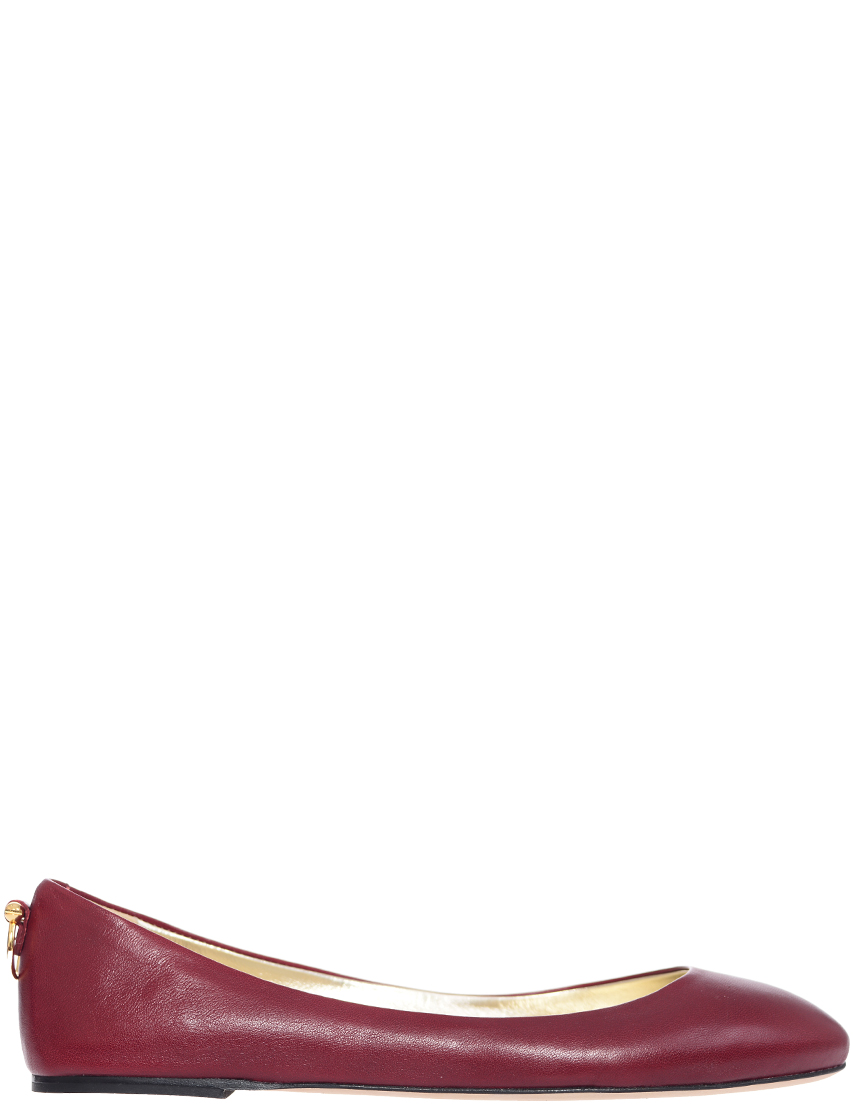 

Балетки, Бордовый