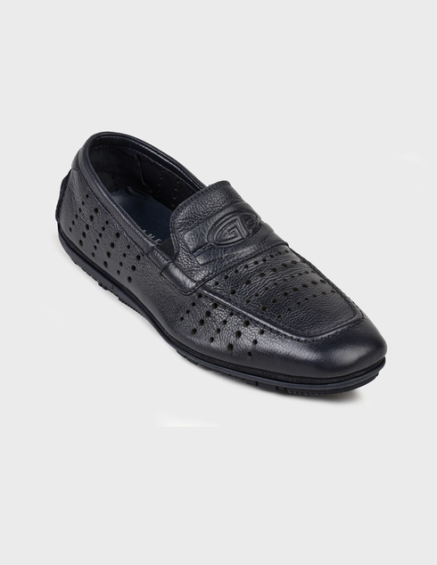 синие Мокасины Gianfranco Butteri 25353-black