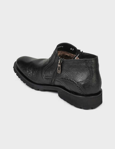 мужские черные Ботинки Roberto Rossi 89814-М-black - фото-2
