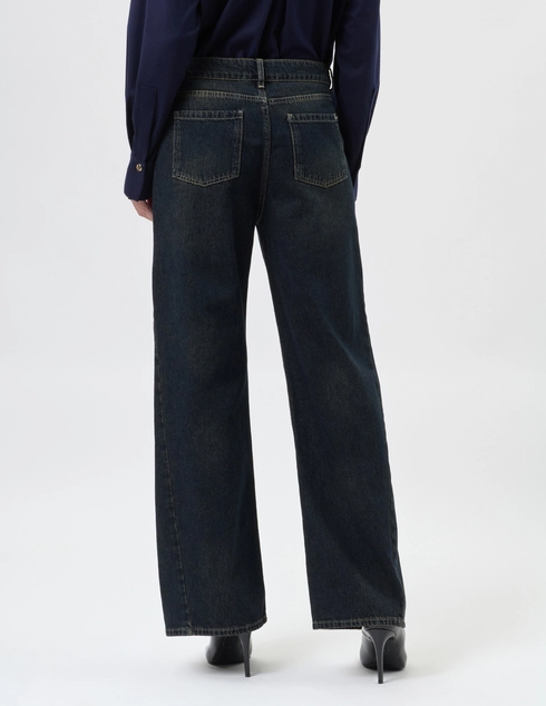 Kaos DK002-jeans-blunotte-strass_blue фото-4