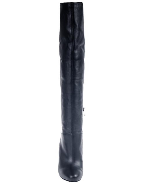 женские черные кожаные Сапоги Le Silla AGR-83020_black - фото-5