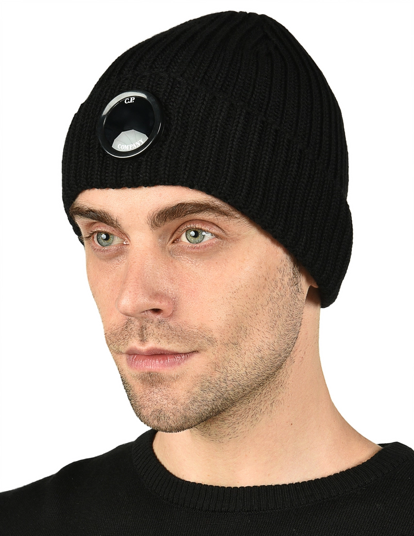 Шапка C.P. Company 174A003321A-999_black_97115 (Чорний) в інтернет