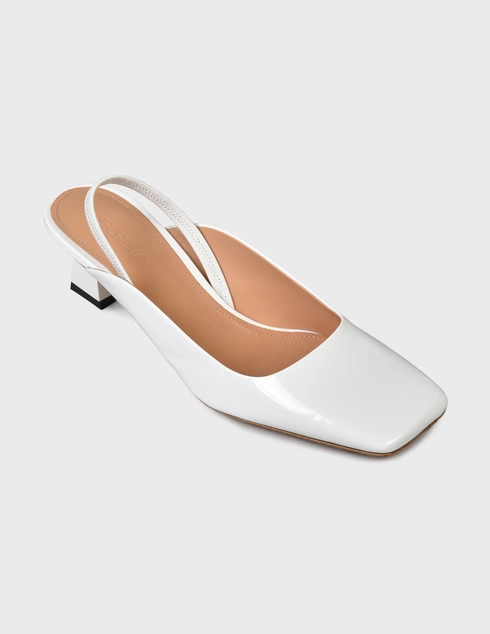 белые Босоножки Sportmax 1004-Sportmax-white