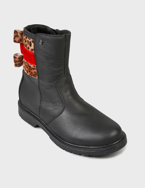 Naturino Vesta-vitello-nero-leo-rosso-black фото-1