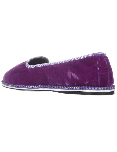 женские фиолетовые Слиперы Prada 3692-purple - фото-2