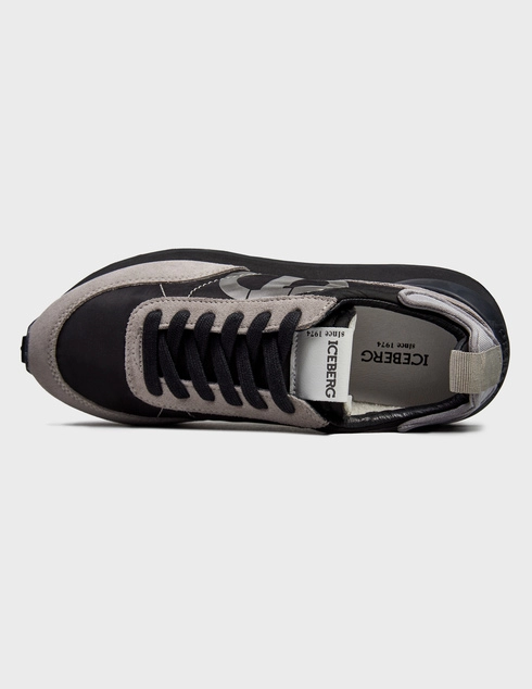 черные женские Кроссовки Iceberg 2136-Grey_gray 8029 грн