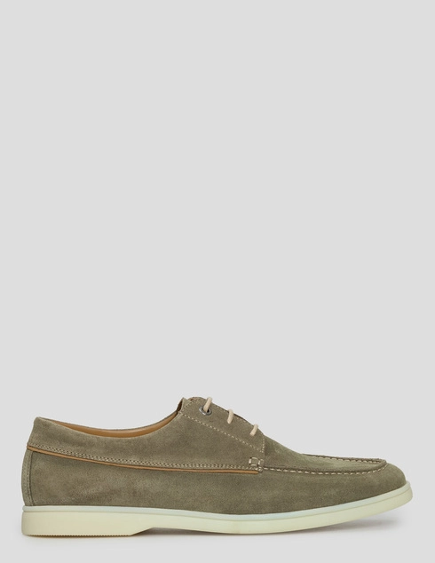 мужские зеленые замшевые Туфли Hackett London HMS21472-706_green - фото-5