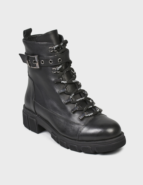 черные Ботинки Nila & Nila 4593-black