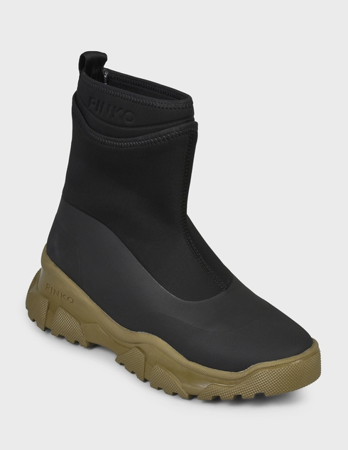 черные Ботинки Pinko ZS5-black