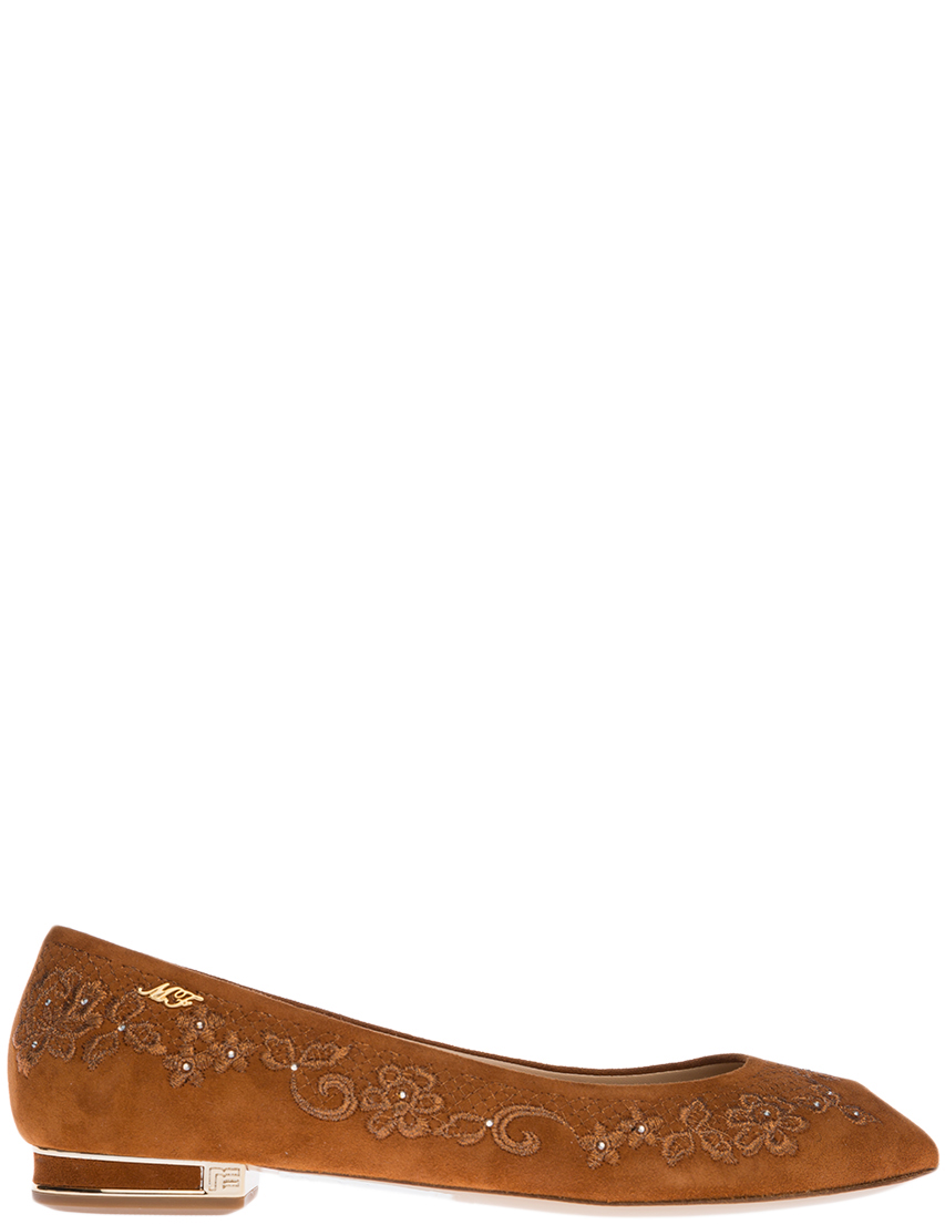 

Балетки, Коричневый