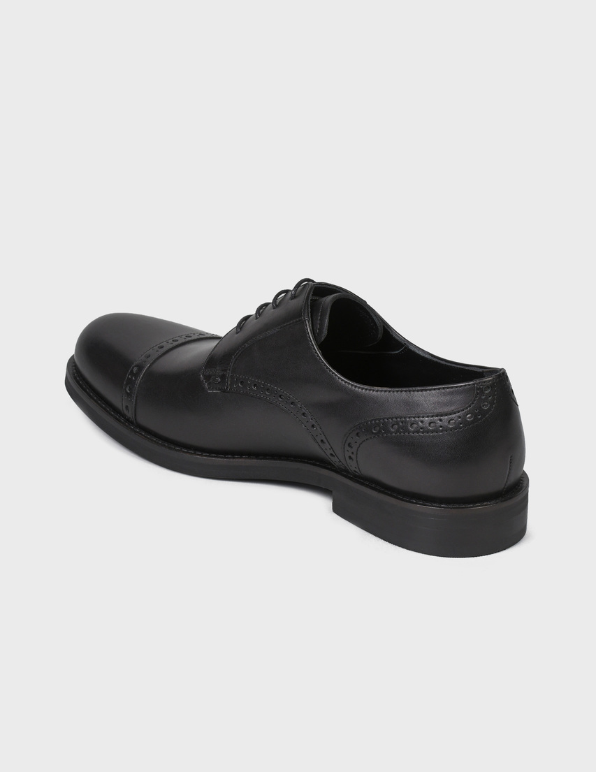 мужские черные Броги Roberto Serpentini RSHO22144N-black - фото-2
