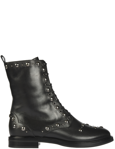 женские черные Ботинки Casadei 717-black - фото-2