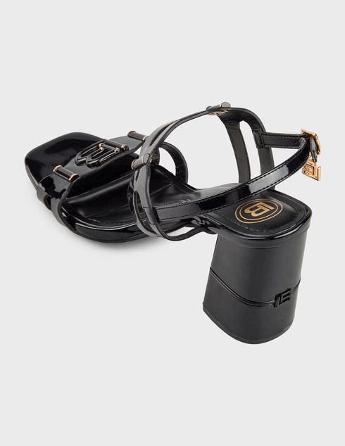 женские черные Босоножки Laura Biagiotti 9055-L_black - фото-2