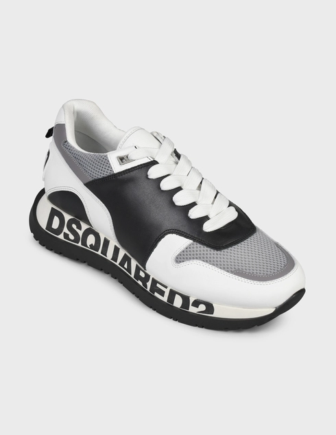 белые Кроссовки Dsquared2 0213-white