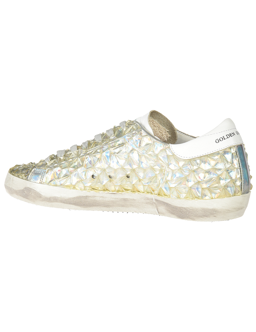женские белые Кеды Golden Goose Deluxe Brand G29WS590-JEL_white - фото-2