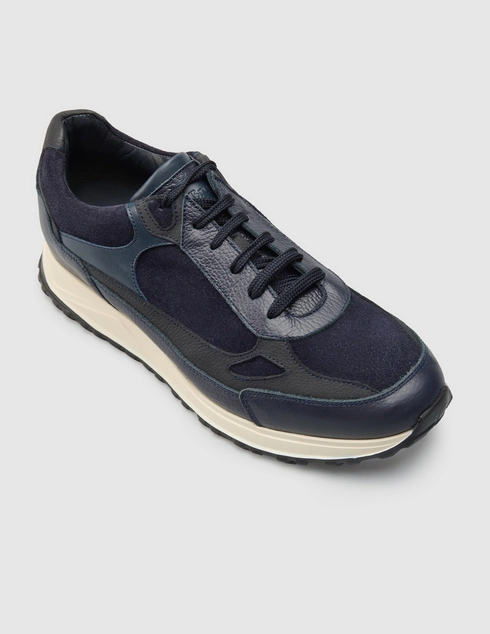 синие Кроссовки Aldo Brue S-143_blue