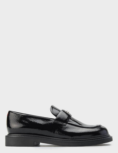 женские черные лакированные Лоферы Halmanera nami31_black - фото-5