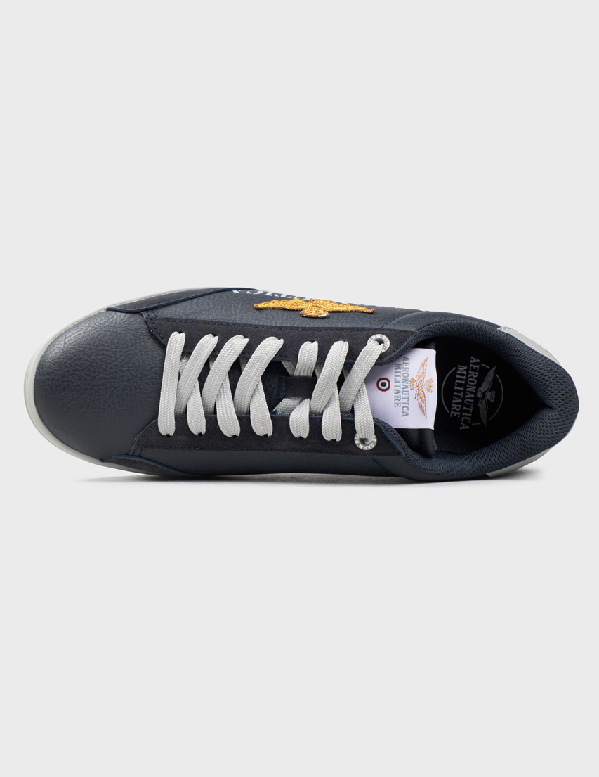 синие мужские Кеды Aeronautica Militare 3385_blue 3873 грн