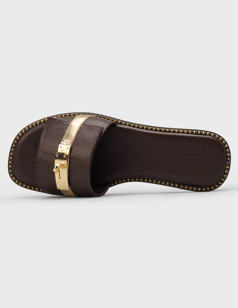 коричневые женские Шлепанцы Roberto Serpentini ML61-K-brown 12506 грн