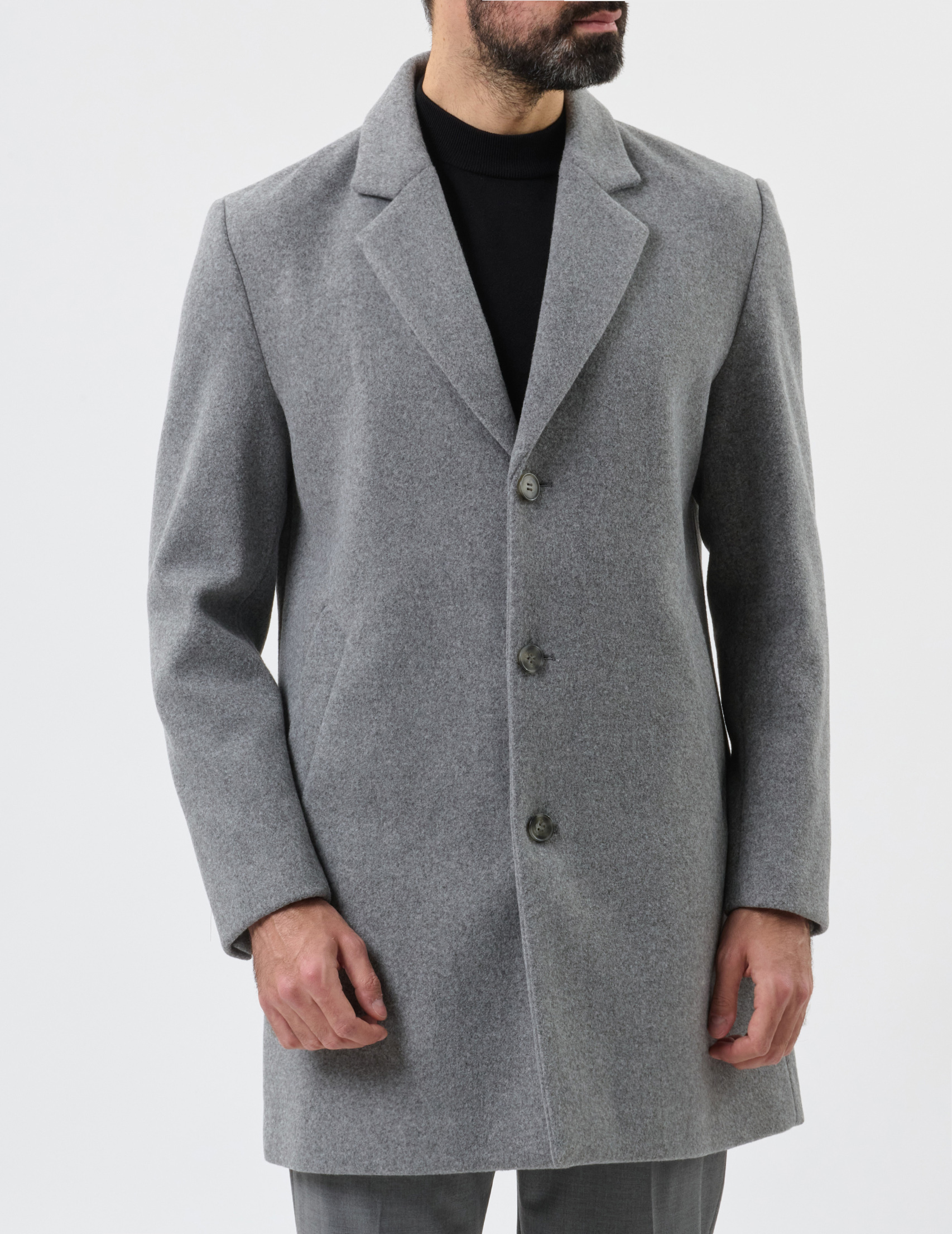 

Пальто, Серый