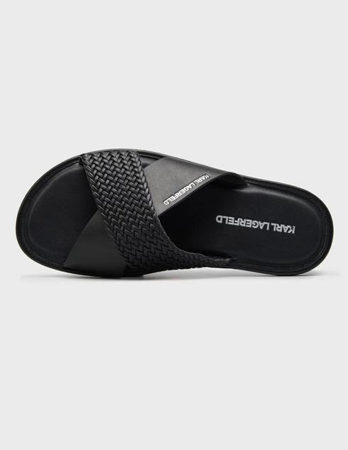 черные мужские Шлепанцы Karl Lagerfeld 855019562470-990_black 18306 грн