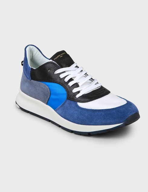 синие Кроссовки Philippe Model Ph-M-SS20-A10ENTLUXC10-blue