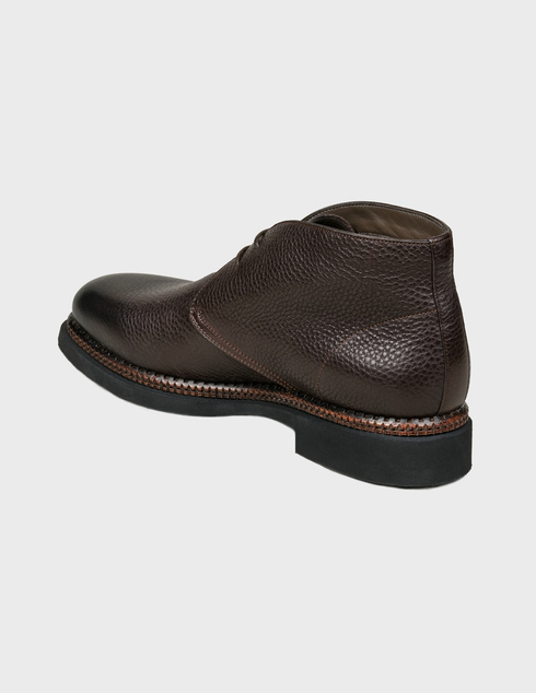 мужские коричневые Ботинки Santoni Sant-MGCO16374JZ5ZDIRT60-brown - фото-2