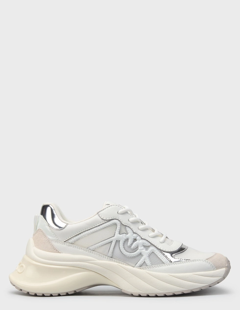 женские белые текстильные Кроссовки Pinko SS0135P142-Z1B - фото-5