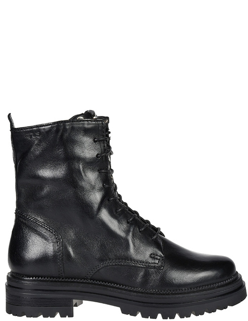женские черные кожаные Ботинки MJUS 158236-black - фото-5