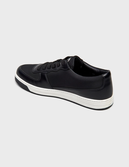 мужские черные Кеды Prada 2EG401-Nero-Nero_black - фото-2
