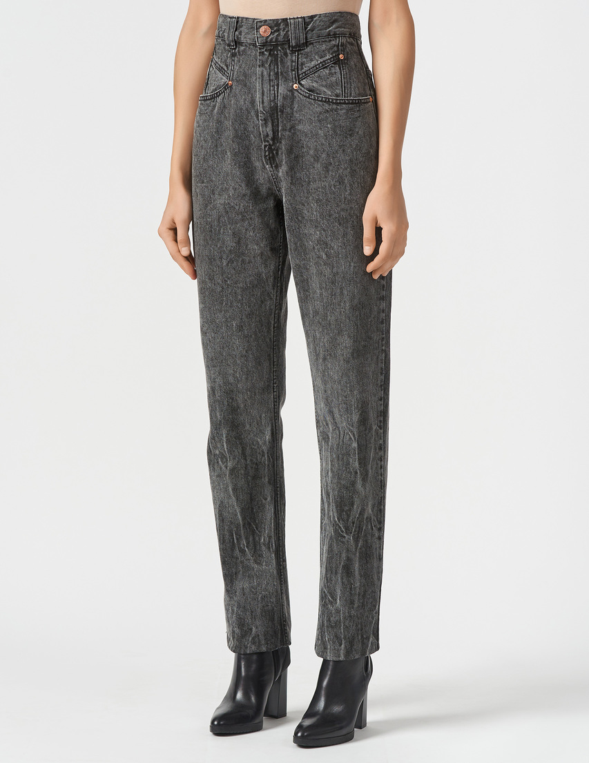 Isabel Marant IM-AW19-19HPA1461-19H022I-FADED-BLACK-02FK-gray фото-2