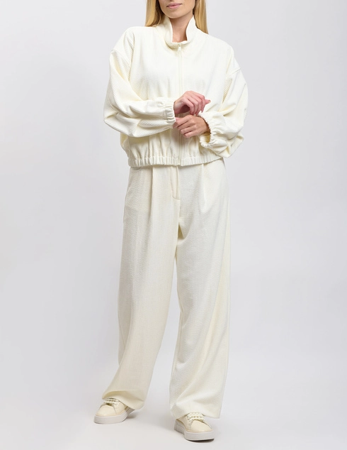 8PM Evangelina-Philomena-velvet-panna-white фото-1