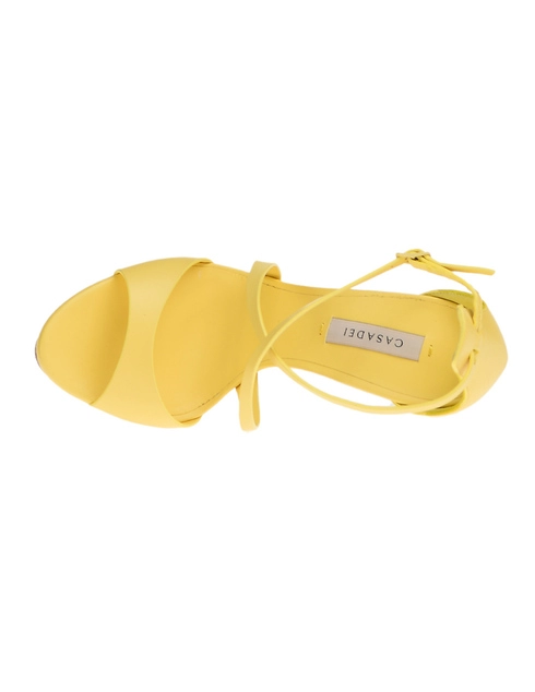 женские желтые Босоножки Casadei 850_yellow - фото-6