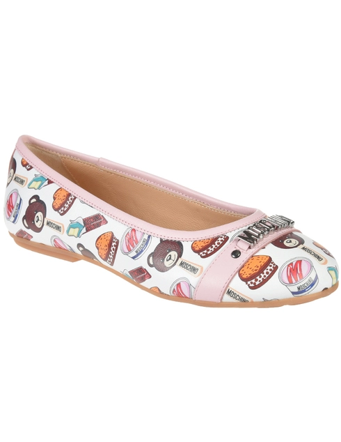Moschino 26164-bianco-rosa_multi фото-1
