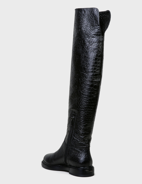 женские черные Ботфорты Le Silla 6212-М020-001-black - фото-2