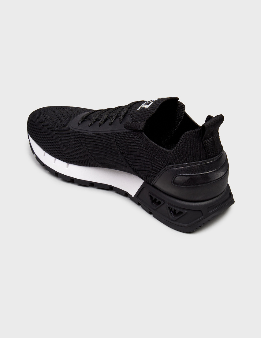 мужские черные Кроссовки Ea7 Emporio Armani AGR-171-181_black - фото-2