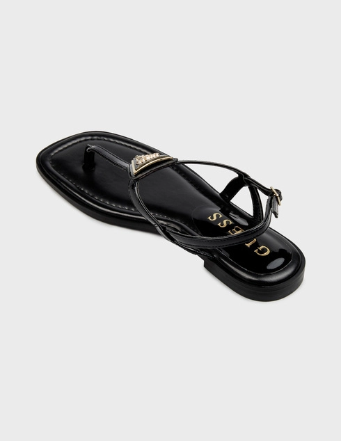 женские черные Сандалии Guess FLJRA4PAF21_black - фото-2