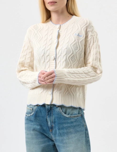 Mc2 Saint Barth MALLERY-00385I-ARAN-WAVY-1031_white фото-3